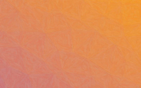 Illustration of Marigold and pink Impasto with soft brush background