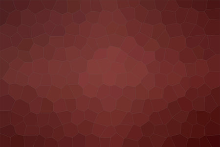 Abstract illustration of Acajou Middle size hexagon background, digitally generated