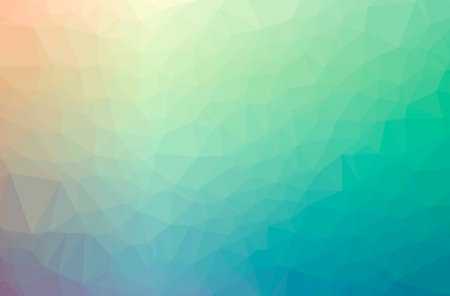 Illustration of blue abstract low poly nice multicolor background