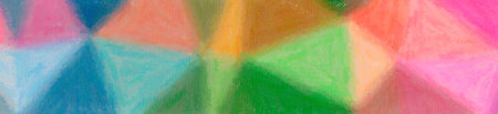 Illustration of green and brown  wax crayon background, abstract paint