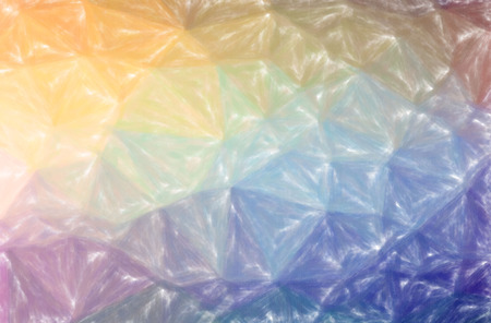 Abstract illustration of blue and yellow Low Coverage Pastel background.の写真素材