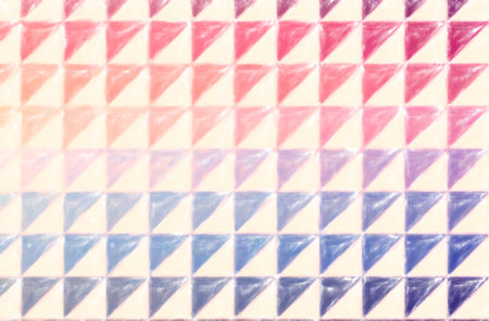 Abstract illustration of blue, pink, red Low Coverage Pastel background.