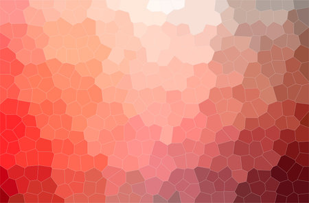 Abstract illustration of red Little Hexagon background.