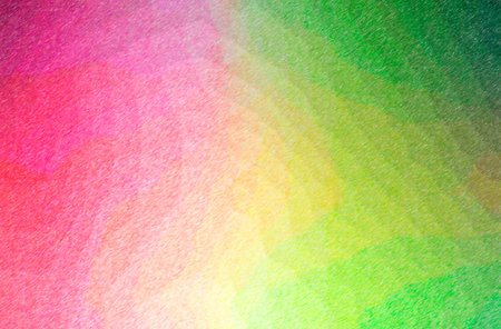 Abstract illustration of green, pin, red Color Pencil High Coverage background.