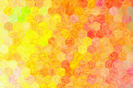 Orange and red Colorful Impasto paint background.