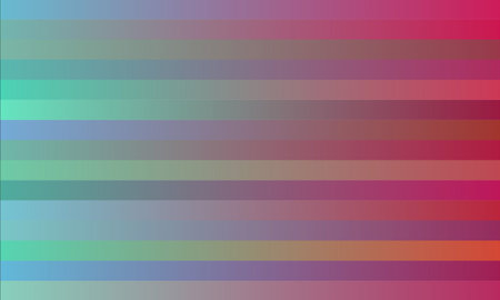 red orange green stripes abstract vector background. Simple AI generated pattern.