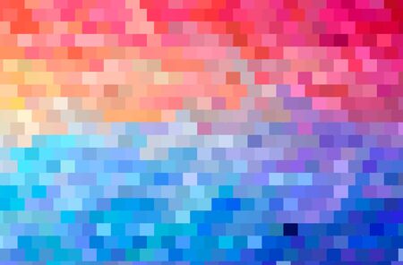 red and blue abstract vector background. Simple AI generated pattern.のイラスト素材