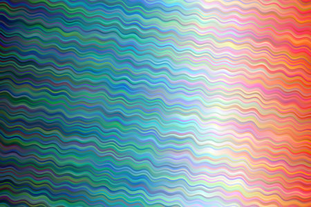 Blue and red waves vector background.