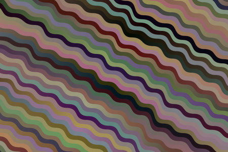 Beautiful Brown waves vector background.
