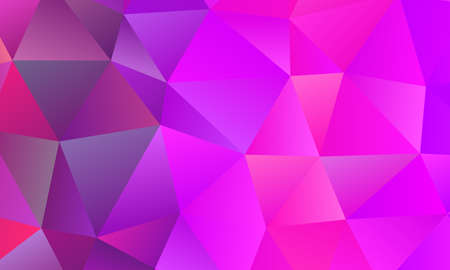Fuchsia color polygonal abstract background. Great illustration for your needs.のイラスト素材