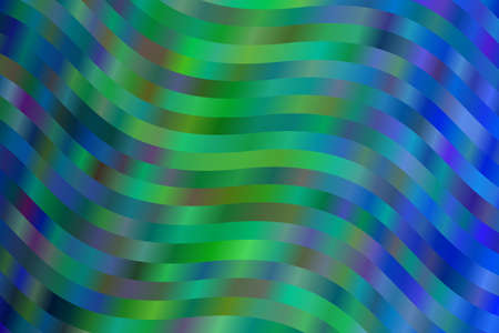 Nice Green and dark blue waves abstract vector background.のイラスト素材