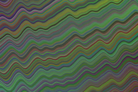 Gorgeous Green and magenta waves abstract vector background.のイラスト素材