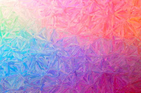 Abstract illustration of purple Large Color Variation Impasto backgroundの写真素材