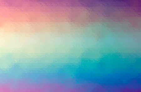 Abstract illustration of blue, green, pink, purple, red Glass Blocks backgroundの写真素材