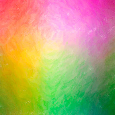 Illustration of green and purple wax crayon square background.の写真素材
