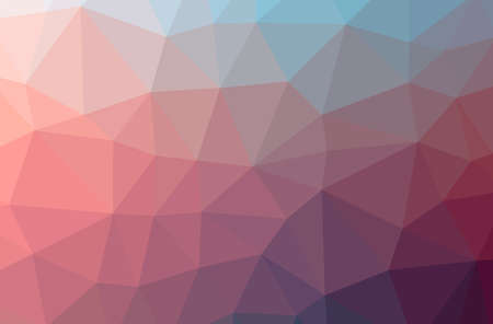Illustration of abstract Red horizontal low poly background. Beautiful polygon design pattern.の写真素材