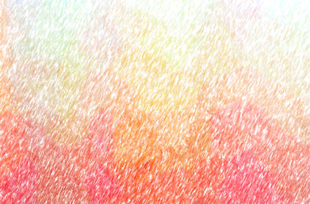 Abstract illustration of orange Abstract Color Pencil backgroundの写真素材