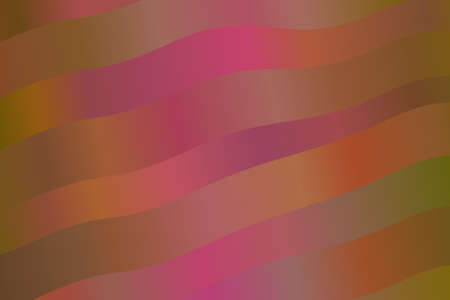 Powerful Brown and pink waves abstract vector background.のイラスト素材