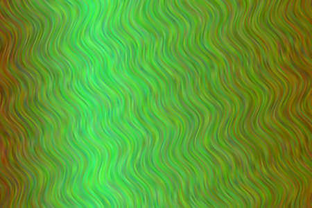 Colorful Brown and green waves abstract vector background.のイラスト素材