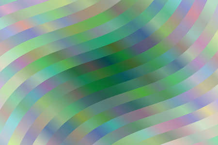 Pretty Green and white waves abstract vector background.のイラスト素材