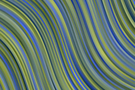 Nice Yellow and dark blue waves abstract vector background.のイラスト素材