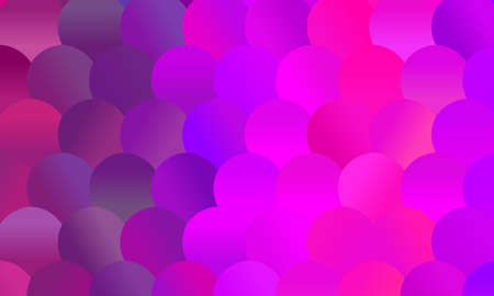 Fuchsia color circles abstract background. Great illustration for your needs.のイラスト素材