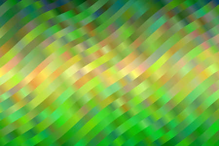 Pretty Green and yellow waves abstract vector background.のイラスト素材