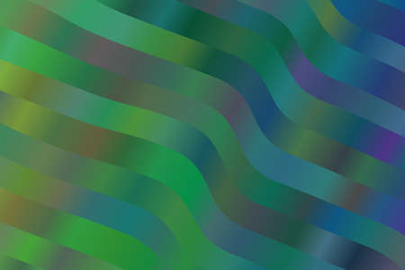 Colorful Light green and blue waves abstract vector background.のイラスト素材