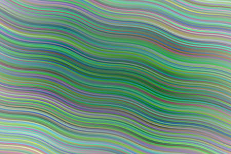 Pretty Green and white waves abstract vector background.のイラスト素材