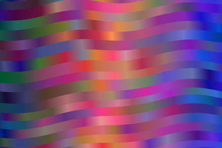 Colorful Blue and red waves abstract vector background.のイラスト素材