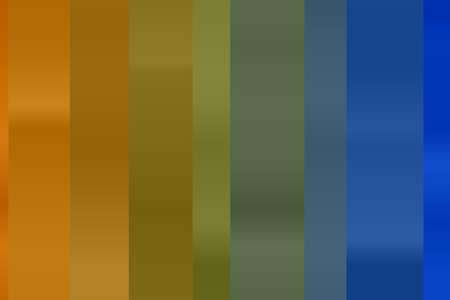 Nice Orange, green and blue lines abstract vector background.のイラスト素材