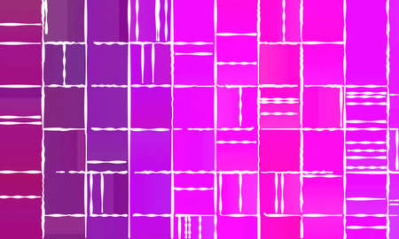 Fuchsia color with white lines background, digitally created.の写真素材