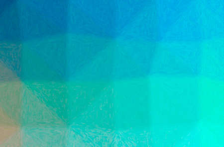 Abstract illustration of blue and green Impasto backgroundの写真素材