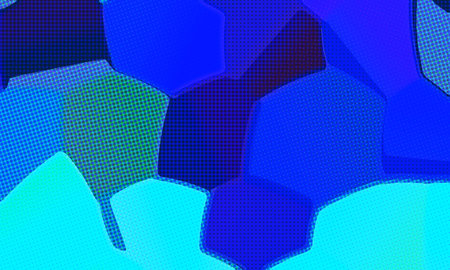 Blue paint with dots background, digitally created.