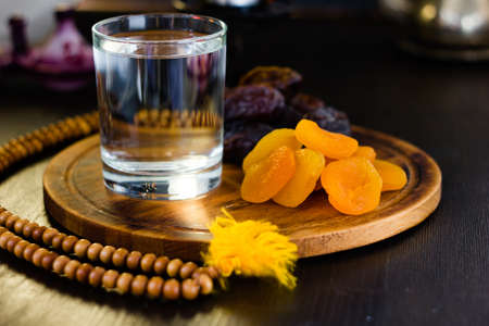 ramadan water for iftarの写真素材
