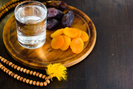 ramadan water for iftarの写真素材