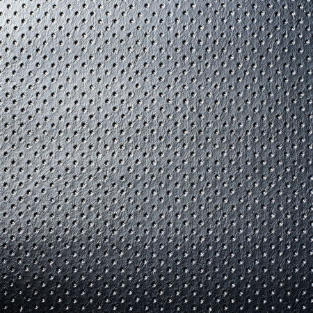 spotted grey leather material texture background