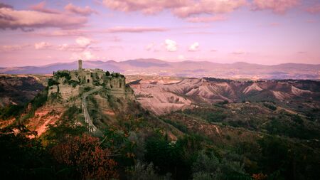 Bagnoregio the dying townの写真素材