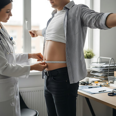 Fruit and berry pyramid in the hands of a woman.の素材