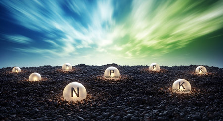N letter on the ground. 3D illustration. Abstract background.の素材