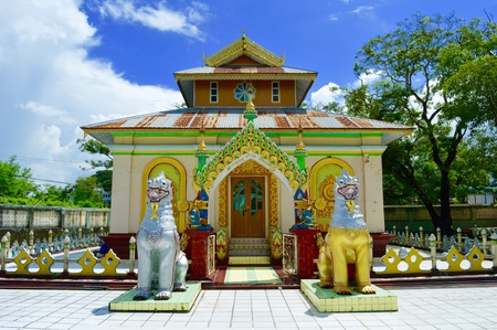 Temple Dala Myanmar Yangonの写真素材