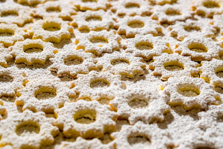 Christmas Bakery Mozart Cookiesの写真素材