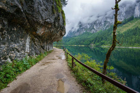 Lake Gosau Austriaの写真素材