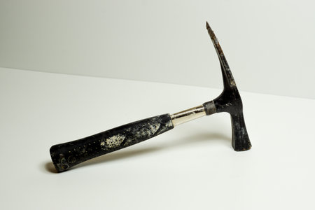 Mason hammer used Niederbayern Germanyの写真素材