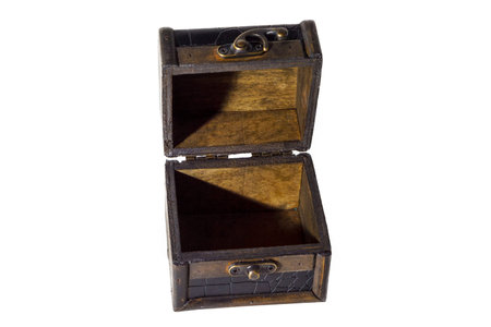 Isolated treasure chest