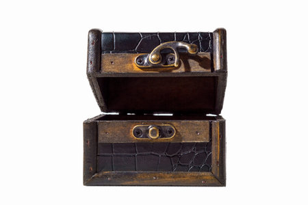Isolated treasure chest