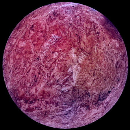 Planet Moon Graphic Science Fiction Background