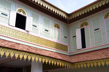 Traditional Malay Houseの写真素材