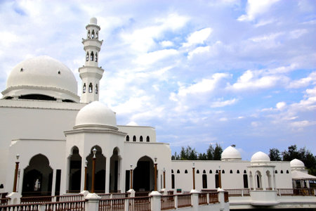Tengku Tengah Zaharah Mosqueの写真素材