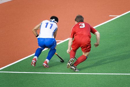 Field Hockeyの写真素材